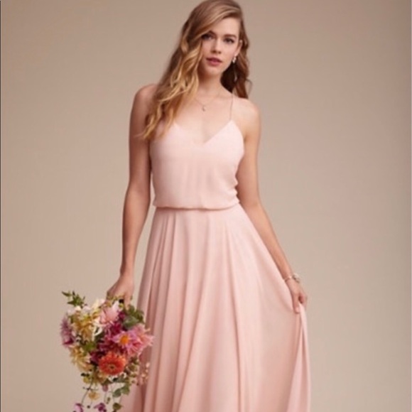 Jenny Yoo Inesse Dress Blush - Picture 2 of 5